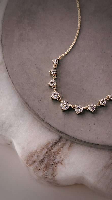 The Graduated Sparkle Necklace