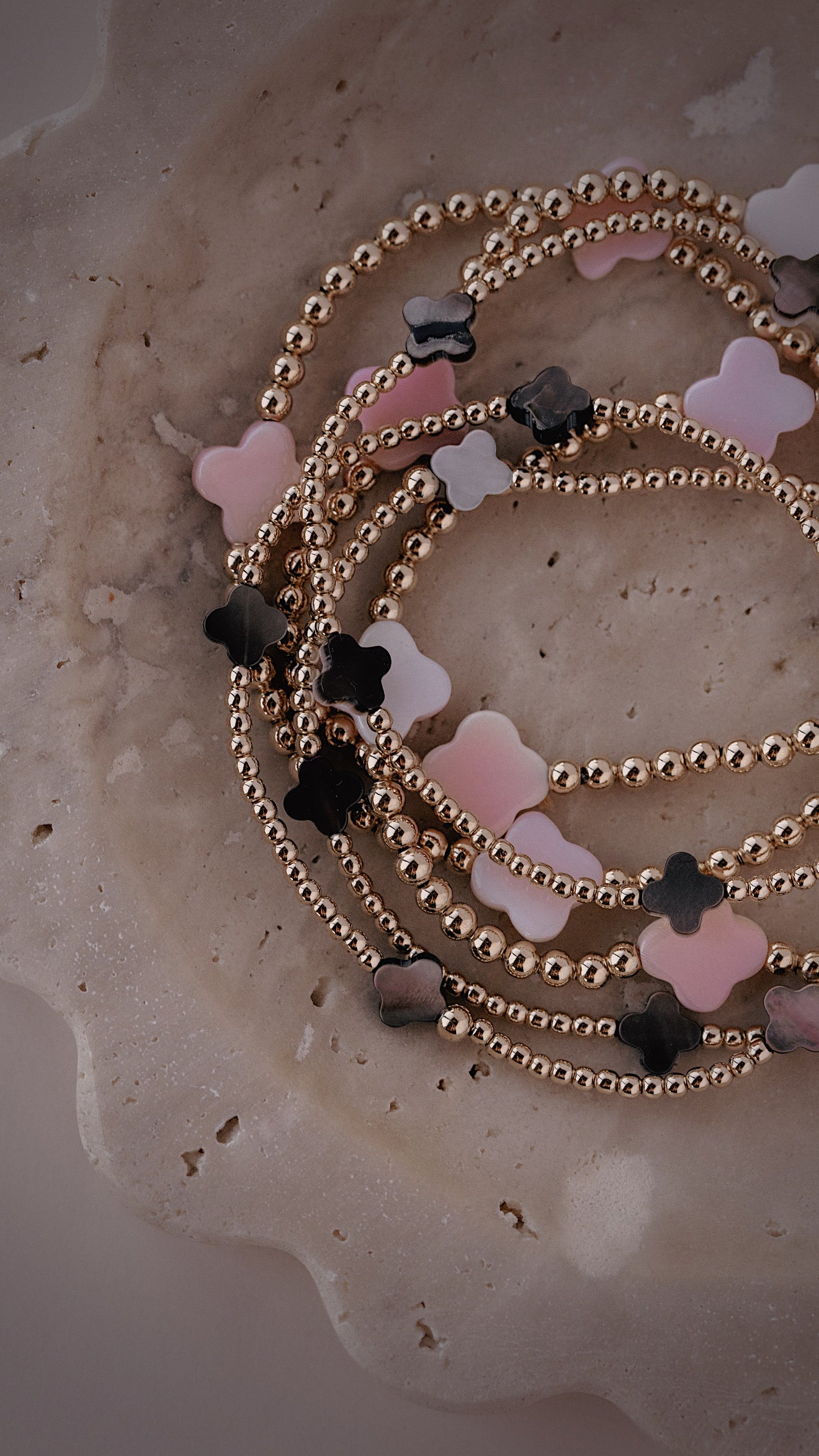 Monroe Clover Bracelet - The Neon Cactus Studio