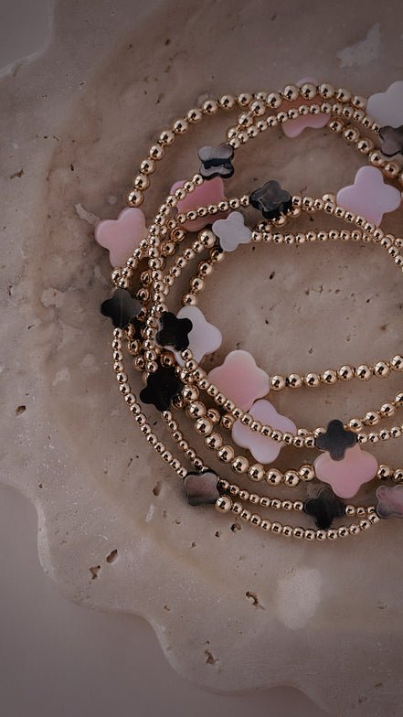 Monroe Clover Bracelet - The Neon Cactus Studio