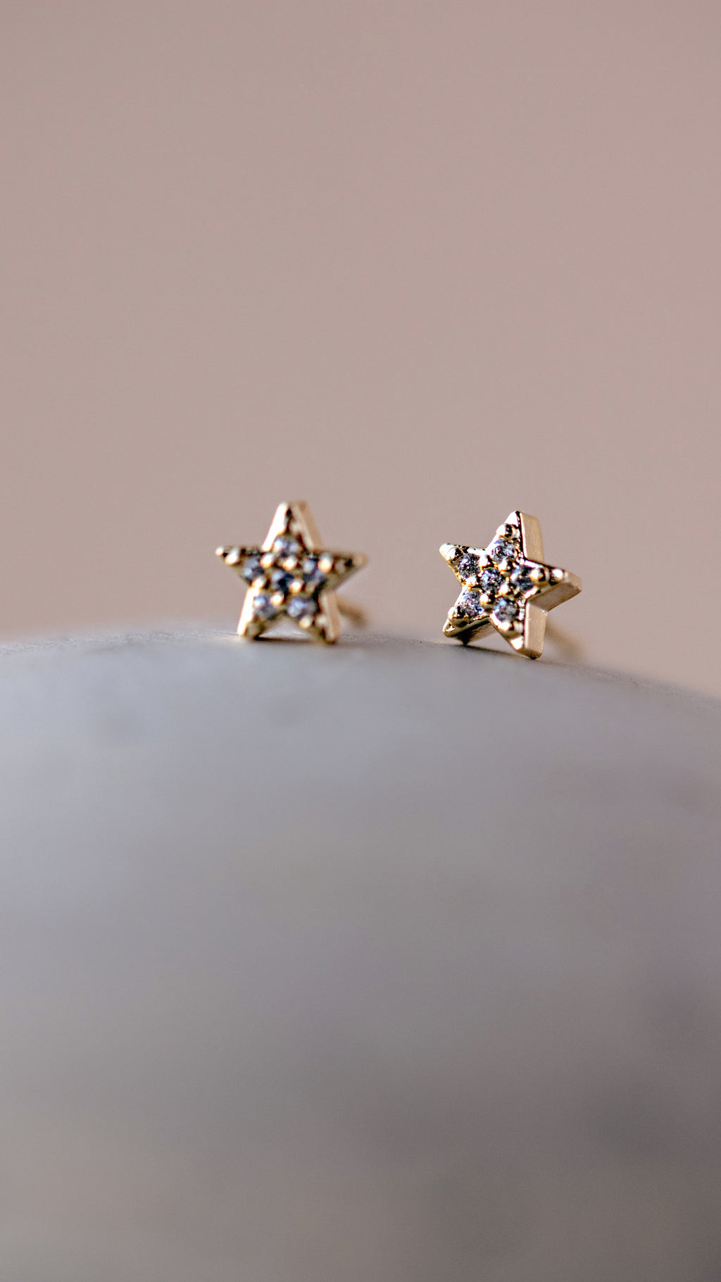 CZ Star Stud Earring