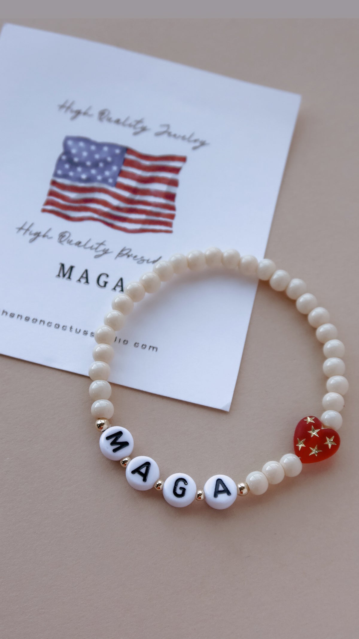 I Love MAGA Bracelet