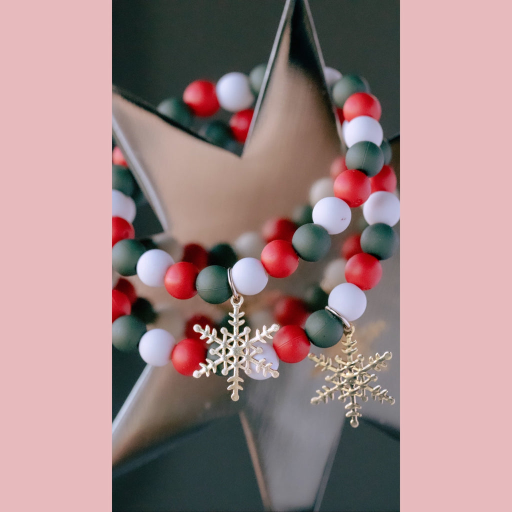 Gold Snowflake Bracelet
