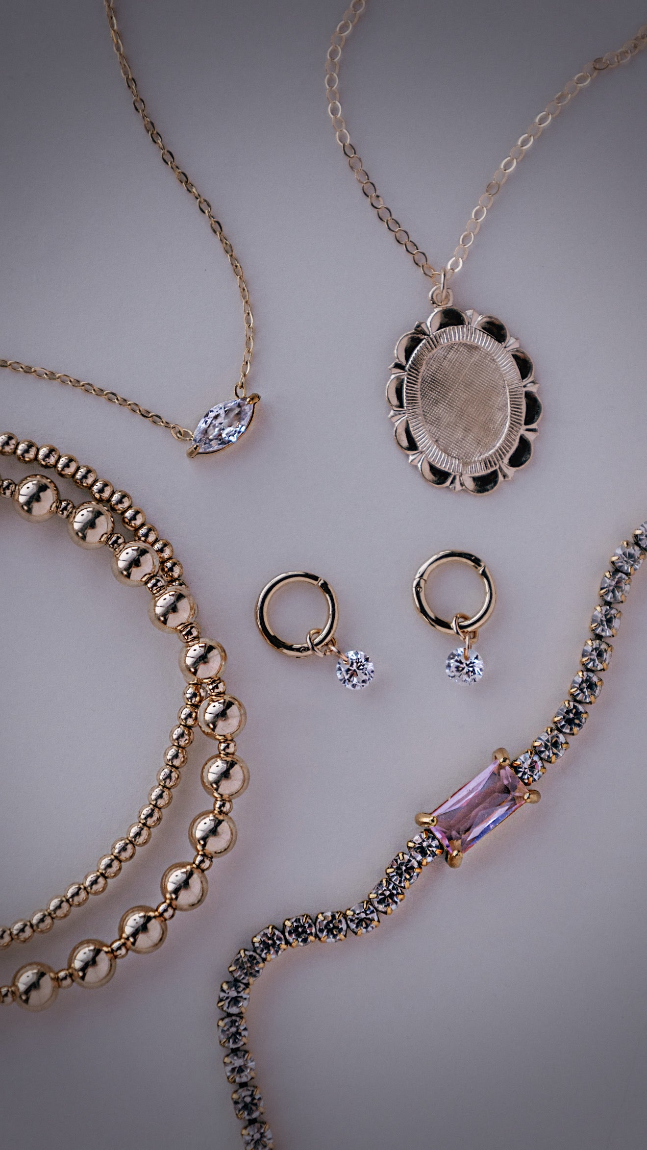 Marquise Glow Necklace