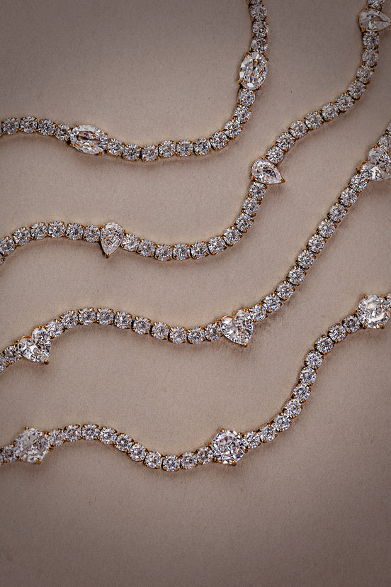 Celeste Tennis Bracelet