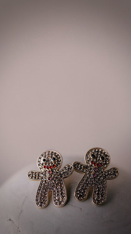 Gingerbread Glam Earrings