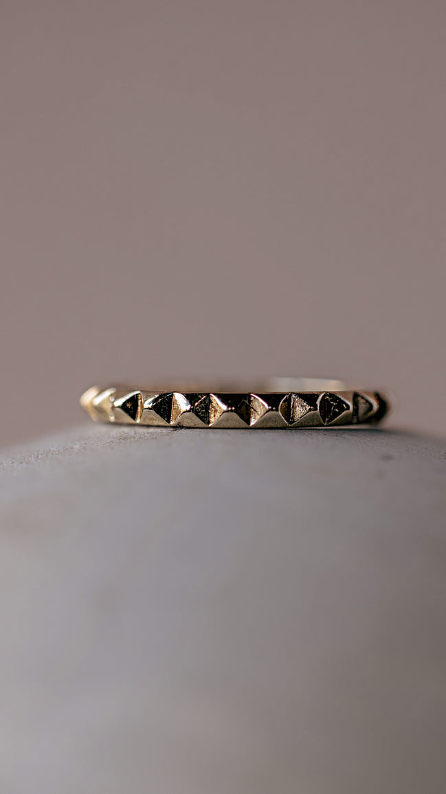Spike Band Ring