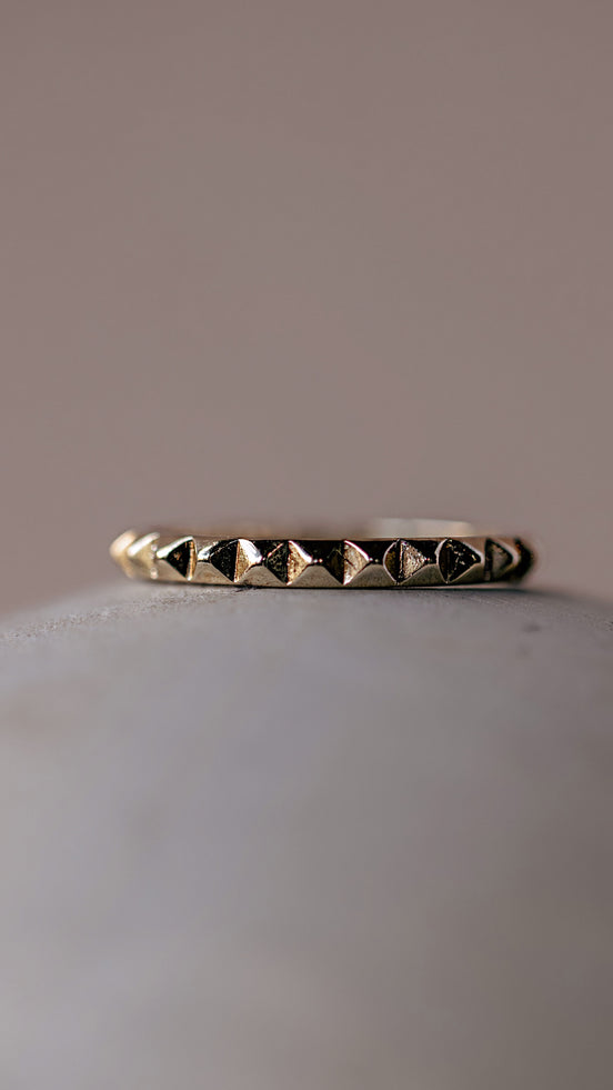 Spike Band Ring