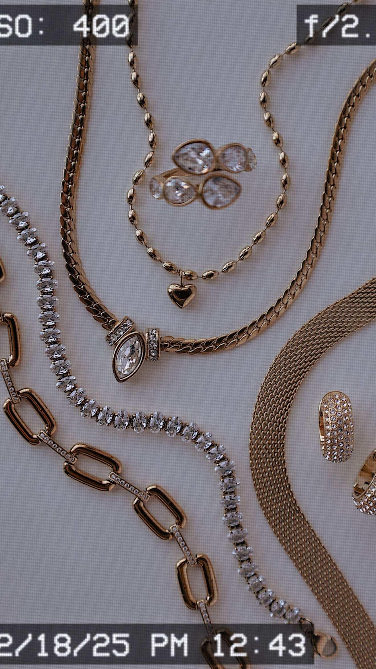 Forever Love Bezel Heart Necklace