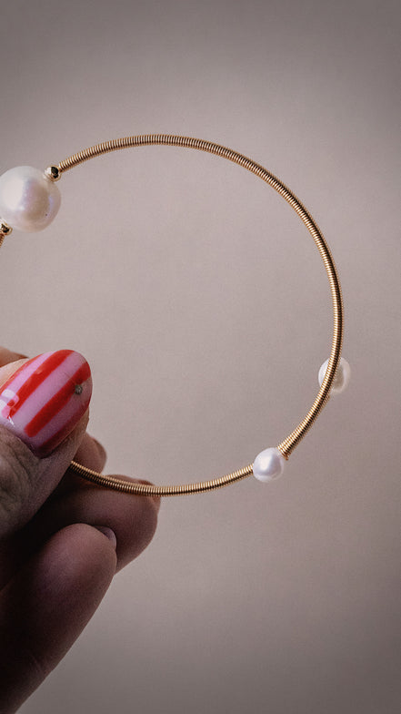 Pearl Cuff Bracelet