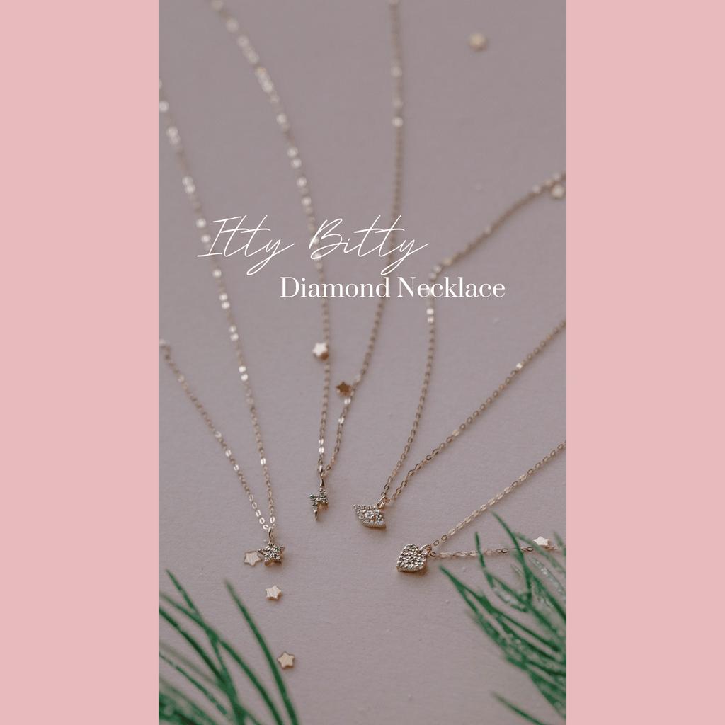 Itty Bitty Diamond Necklace