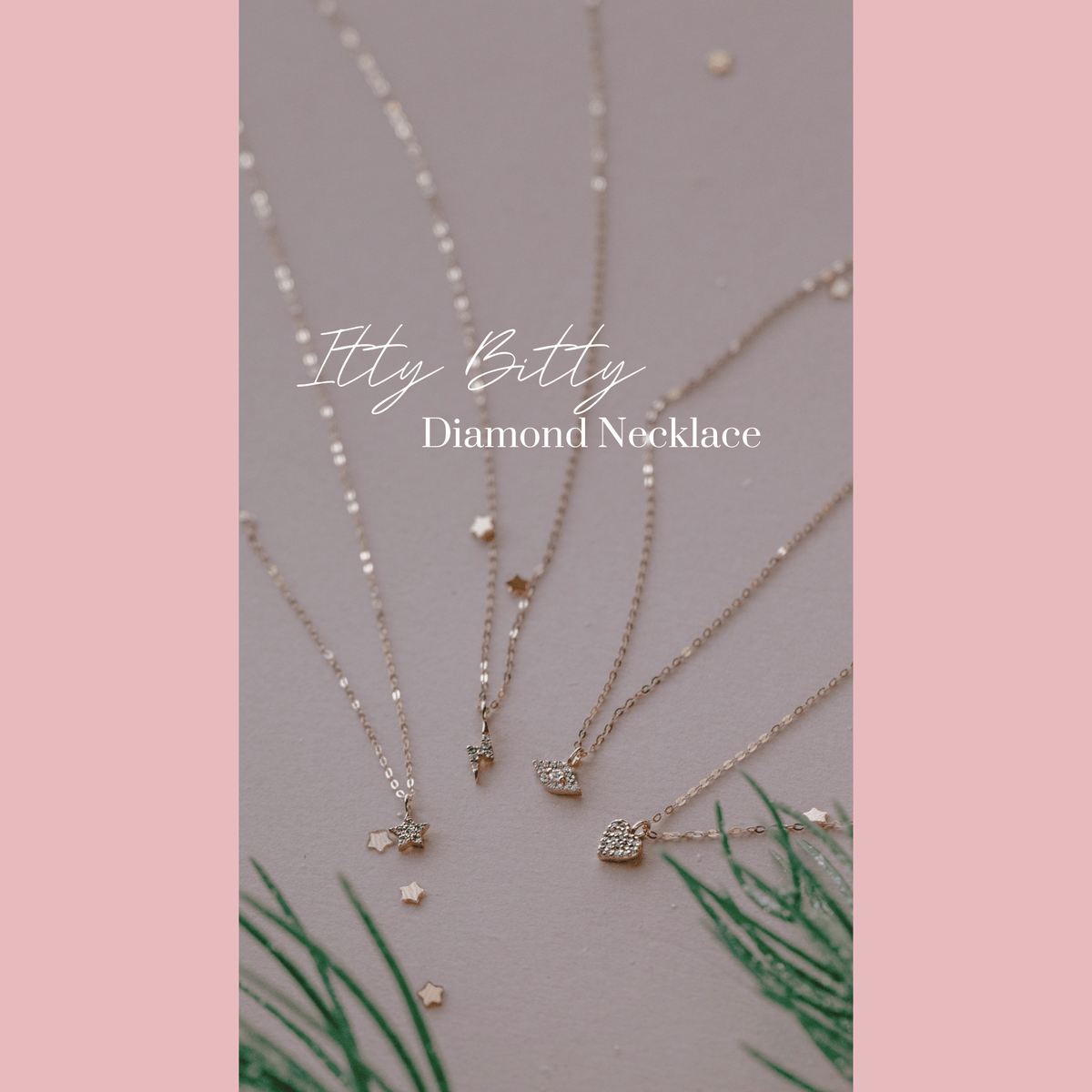 Itty Bitty Diamond Necklace