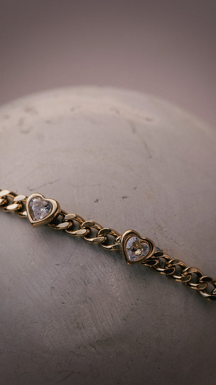 Alignment Heart Bracelet