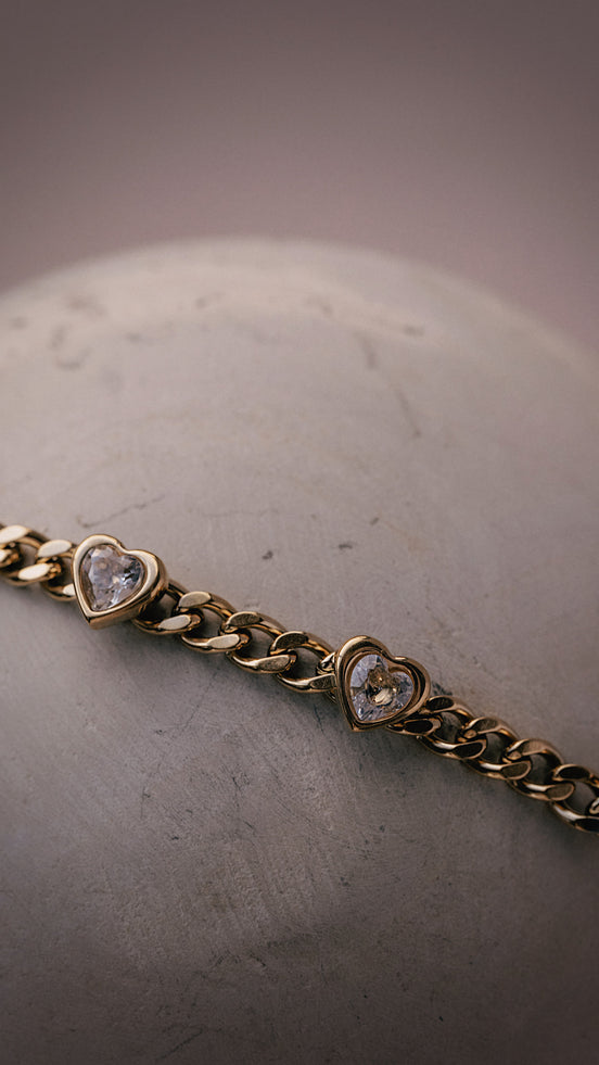 Alignment Heart Bracelet