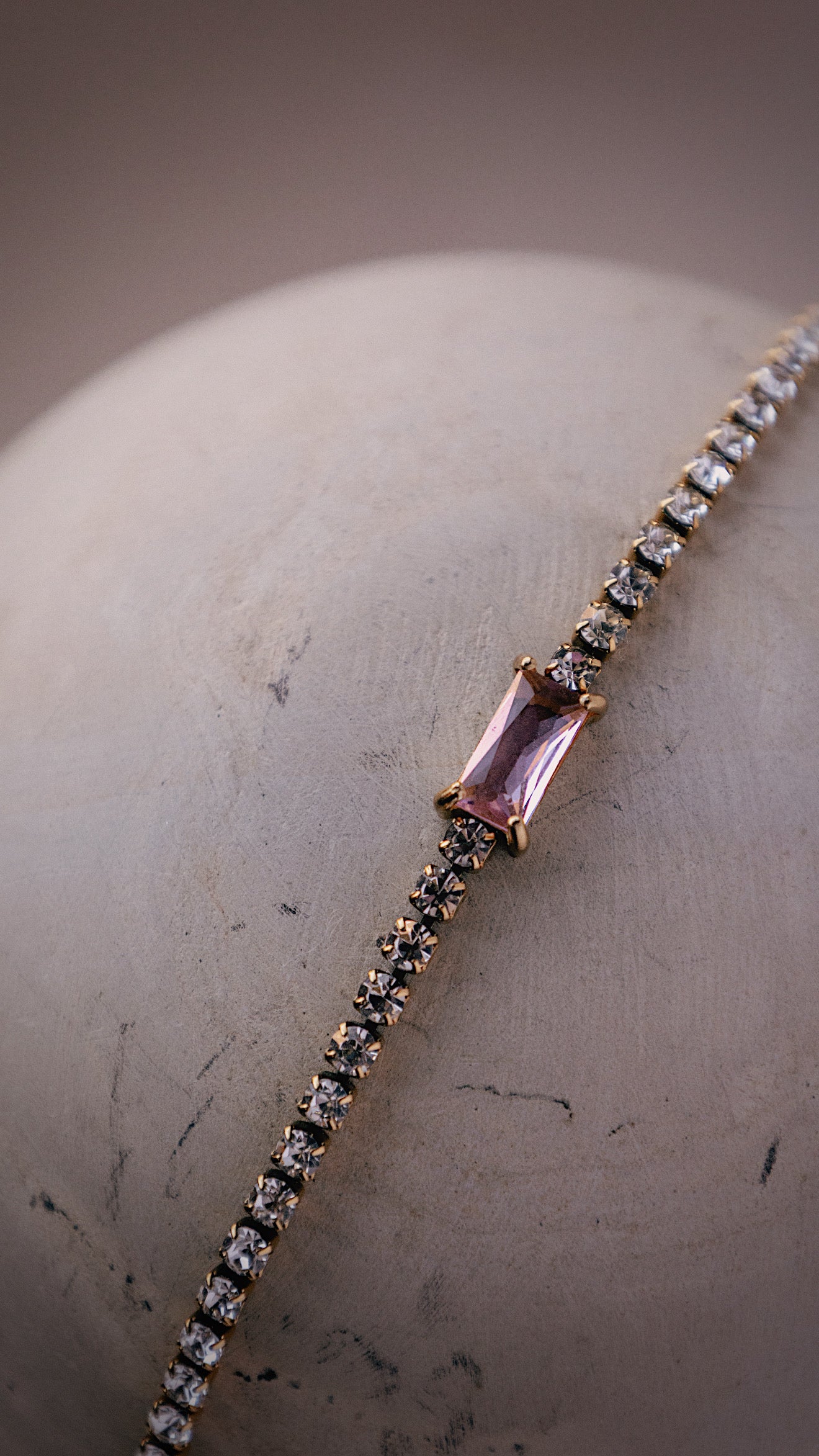 Rosé Tennis Bracelet