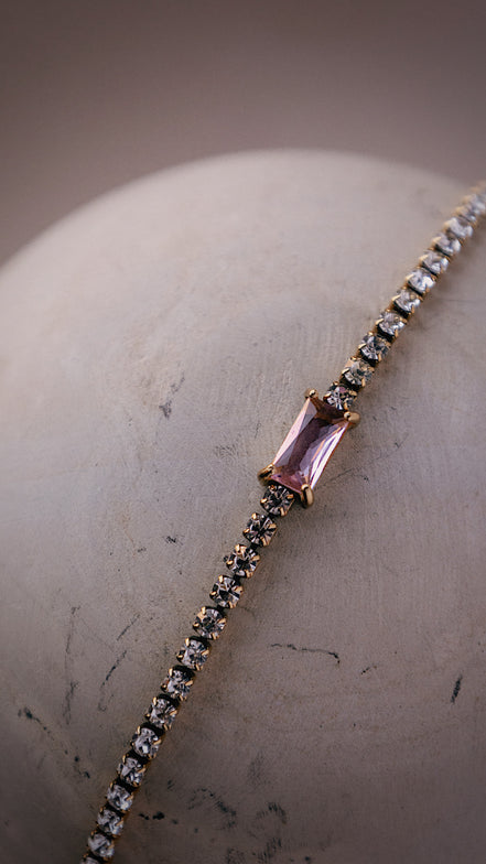Rosé Tennis Bracelet