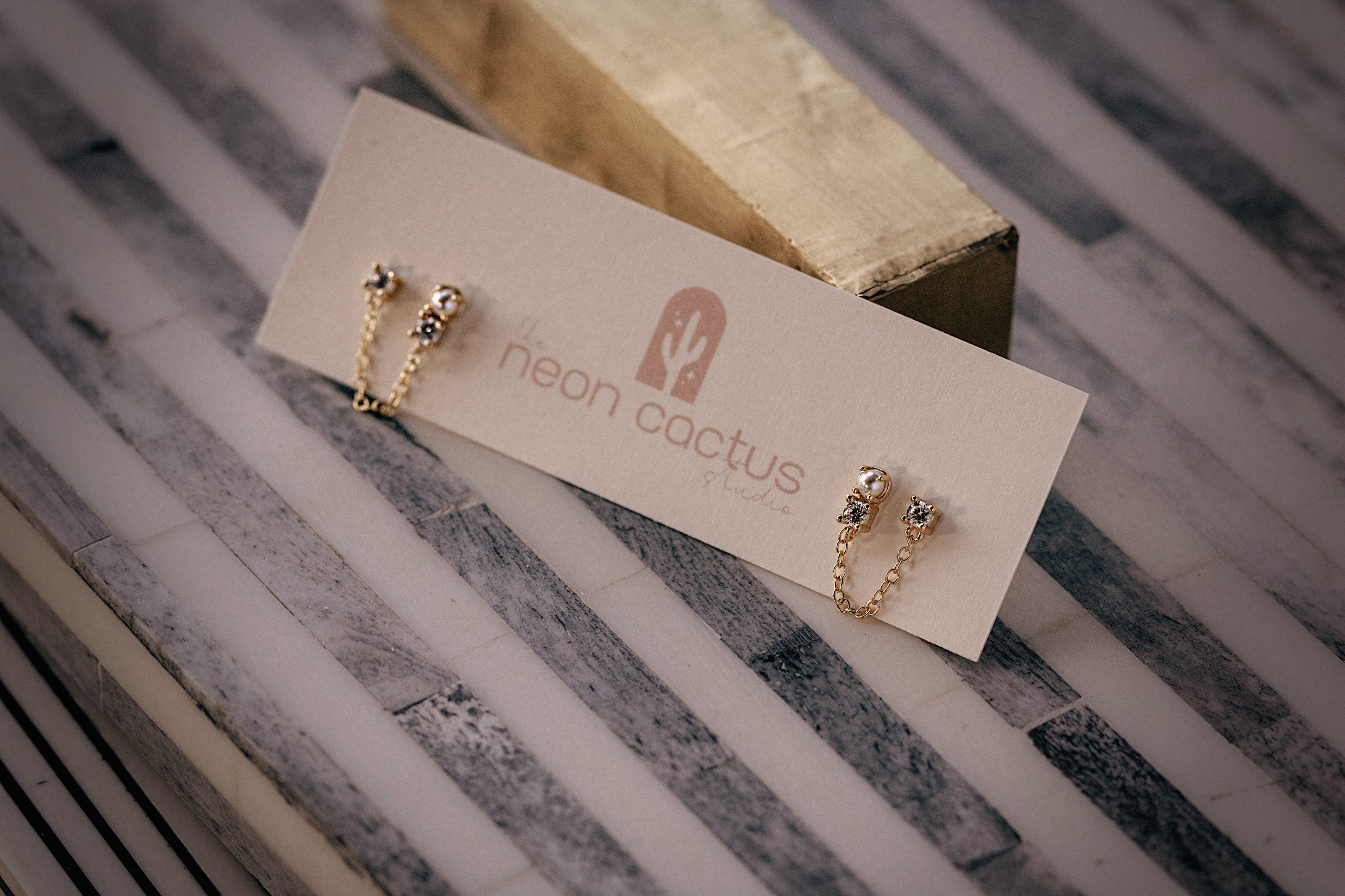 Double Stud Earrings