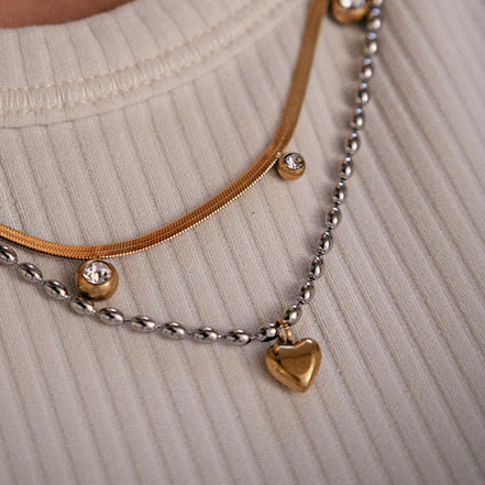 Amour Heart Necklace