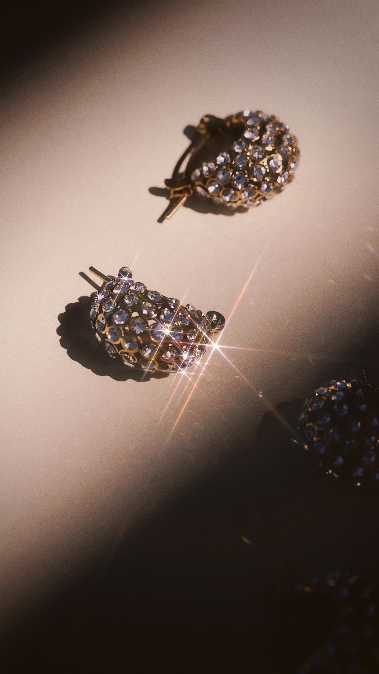 Crystal Cluster Earrings