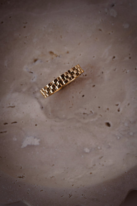 Slim Timepiece Ring