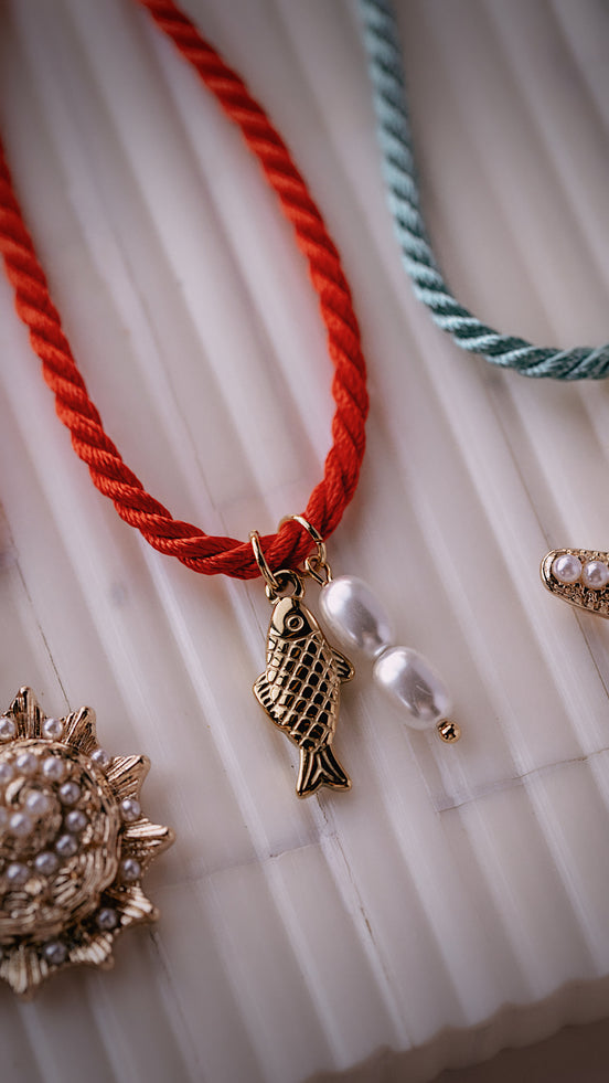 Sea Shells by the Seashore Necklace