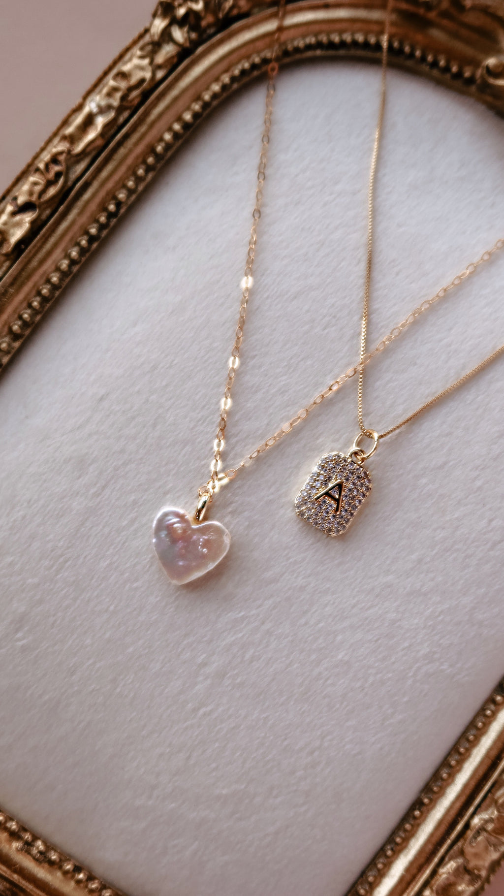 Freshwater Heart Necklace