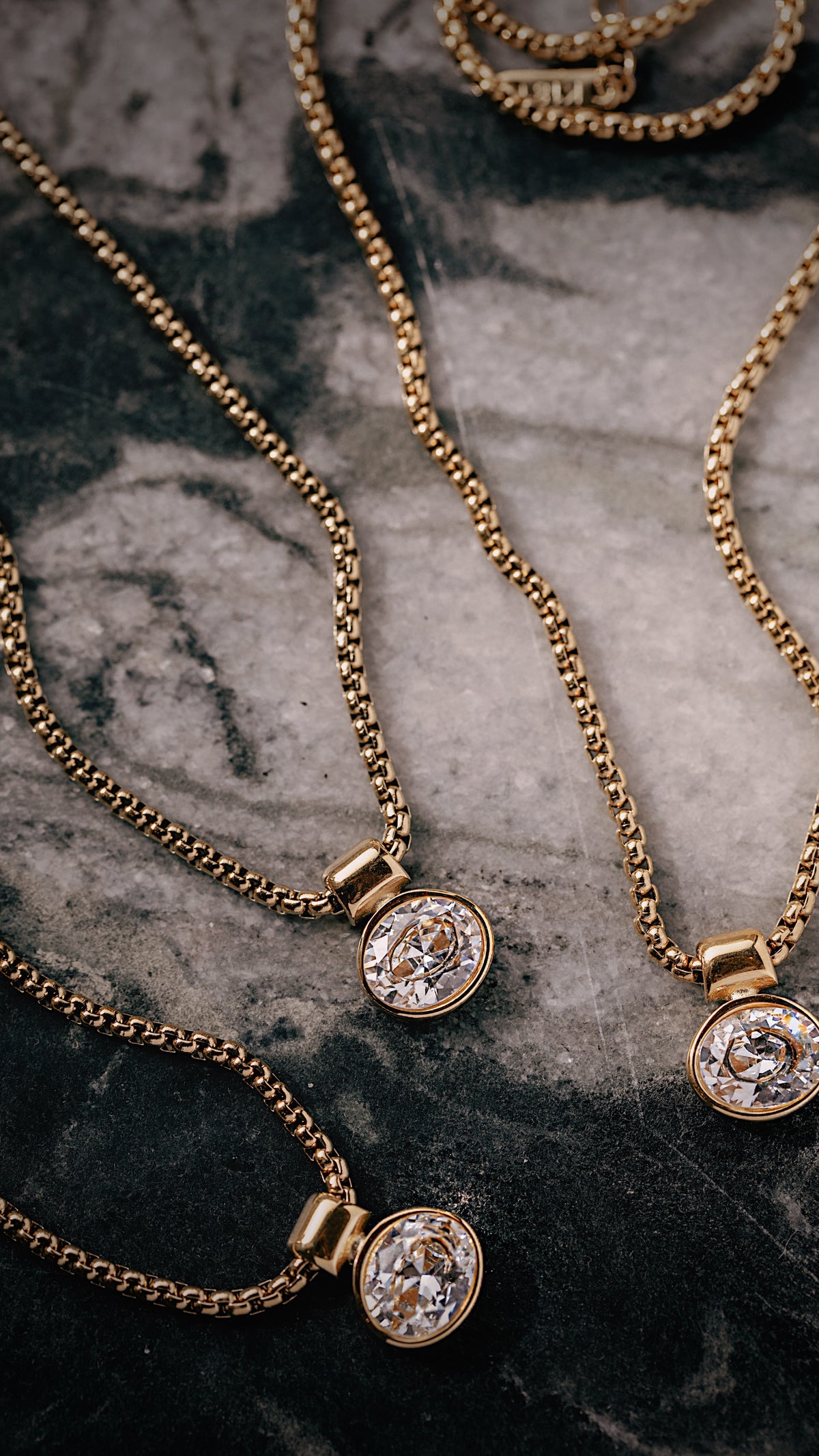 The Tova CZ Medallion Necklace