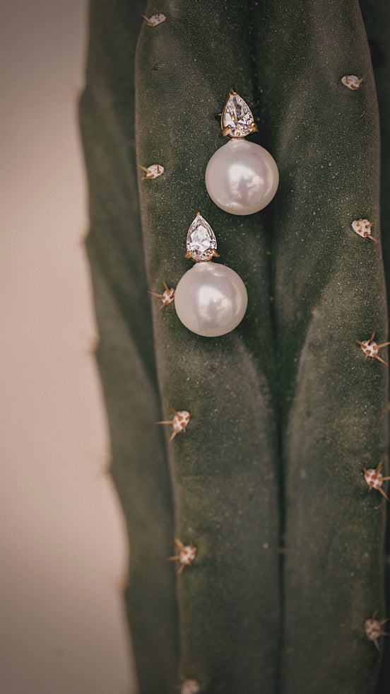 Prickly Pearl Studs