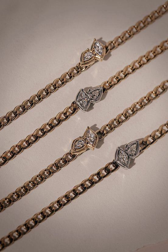 Edgy Marquise Bracelet