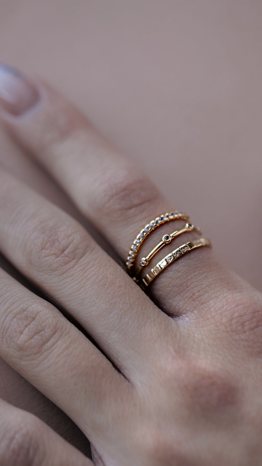 CZ Wave Ring