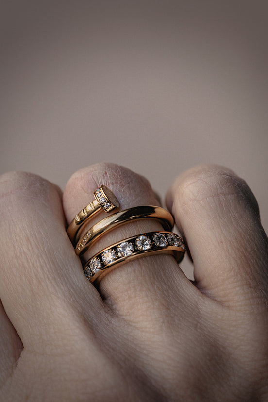 Forever Edge Ring - The Neon Cactus Studio