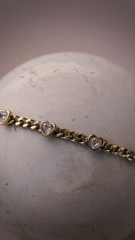 Alignment Heart Bracelet