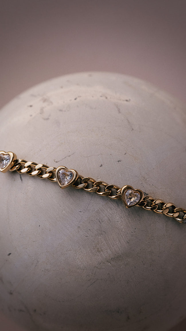 Alignment Heart Bracelet