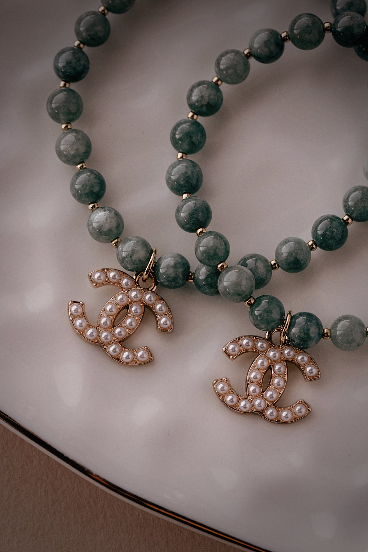 Jade CC Bracelet