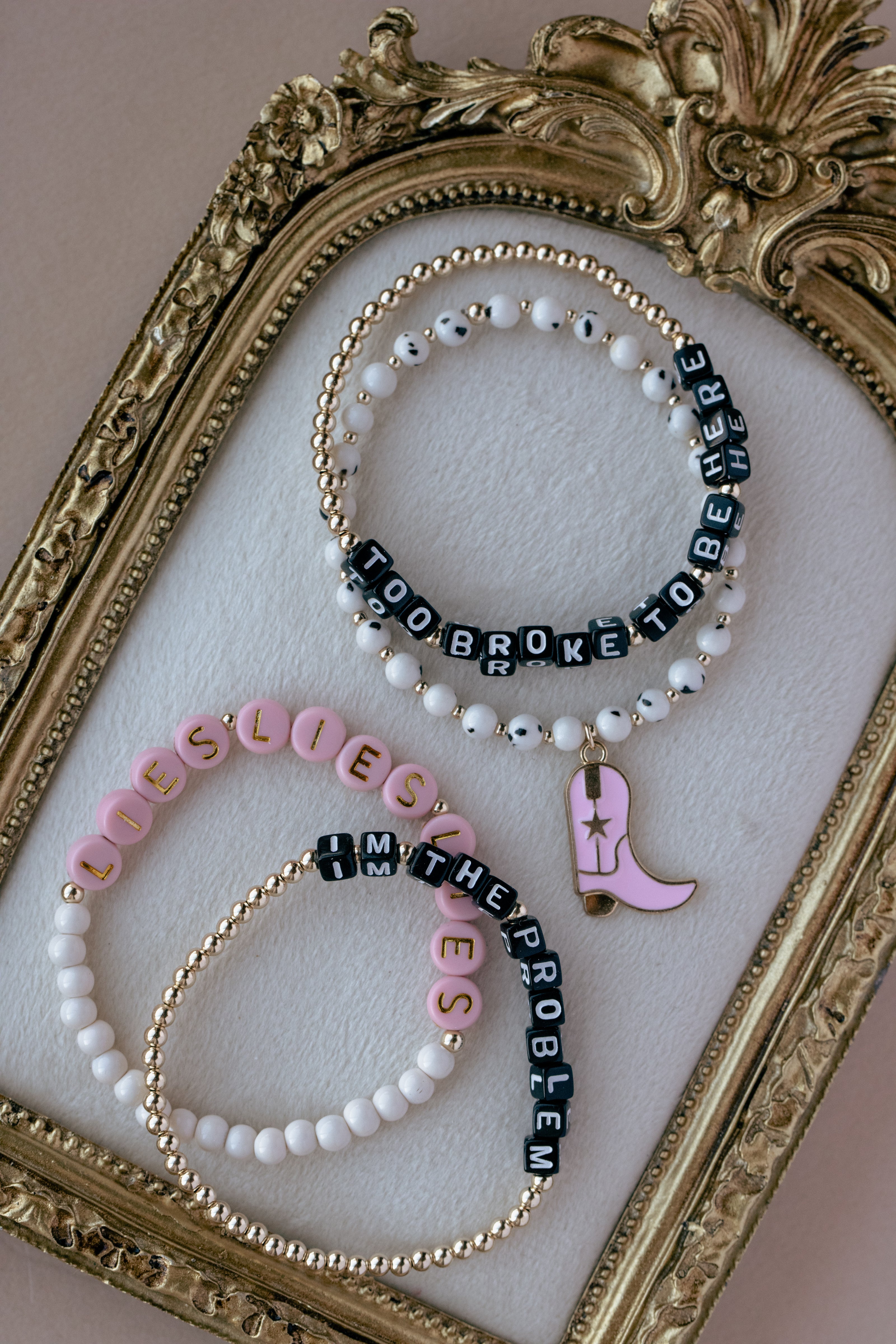 Country Girl Cowboy Boot Bracelet