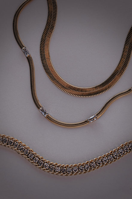Thick Snake Chain Necklace
