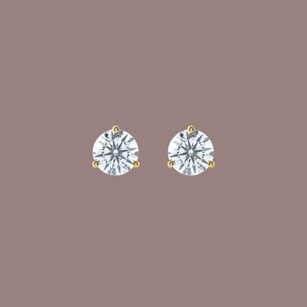 Lab Diamond Stud Earrings
