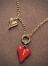 Red Rock Heart Necklace