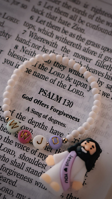 WWJD Bracelet - The Neon Cactus Studio