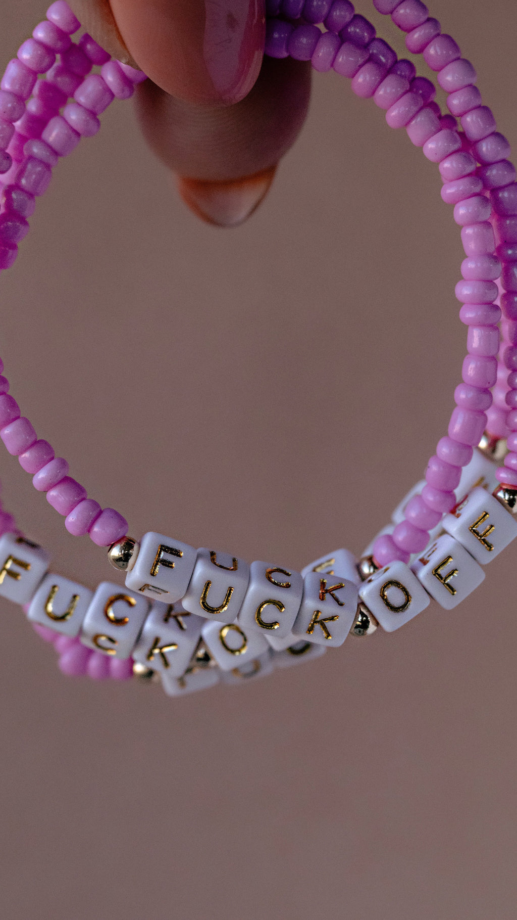 Fuck Off Bracelet