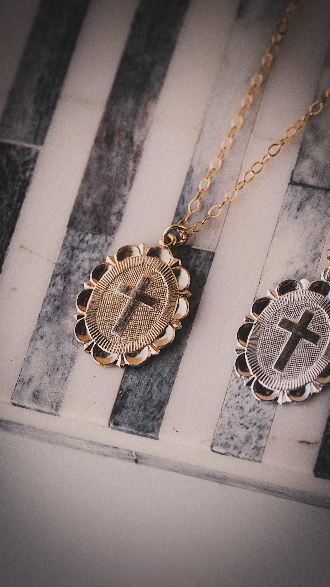 Blessing Cross Necklace