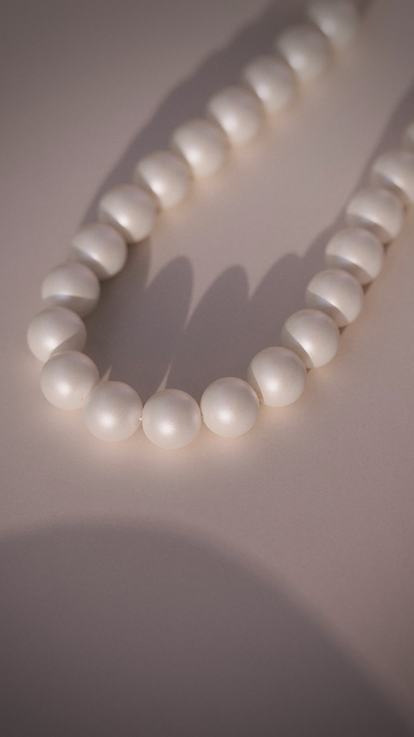 Chunky Pearl Strand Necklace