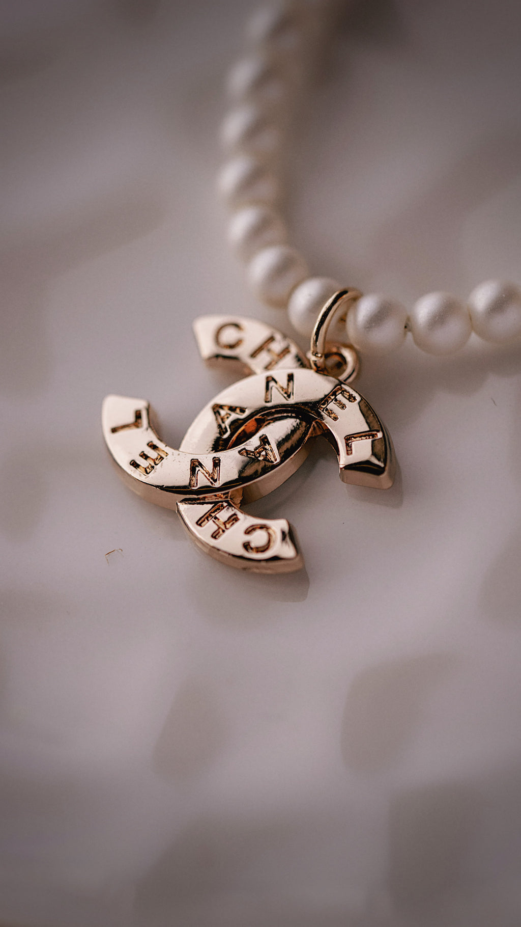 The Name Dropper Necklace (Pearl Version)