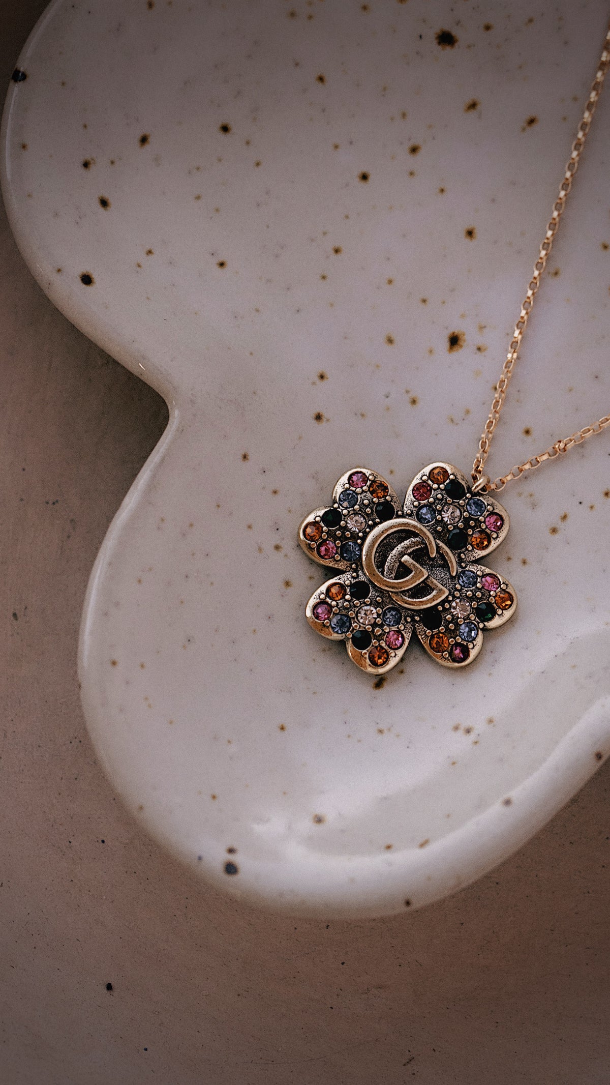 Gucci Clover Necklace