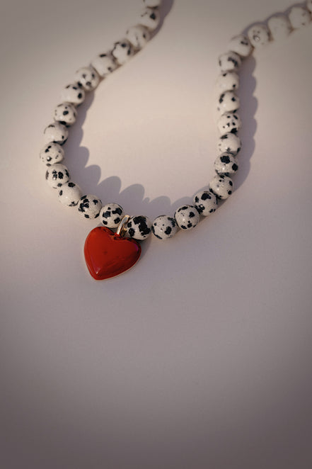 Jasper Love Necklace