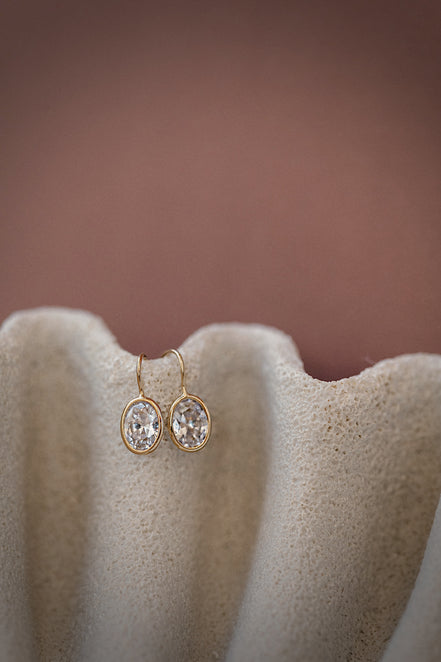 Mirage Oval Earrings
