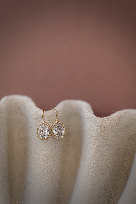 Mirage Oval Earrings