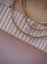 Floating CZ Beaded Necklace