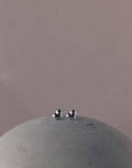 Itty Bitty Puffy Heart Stud