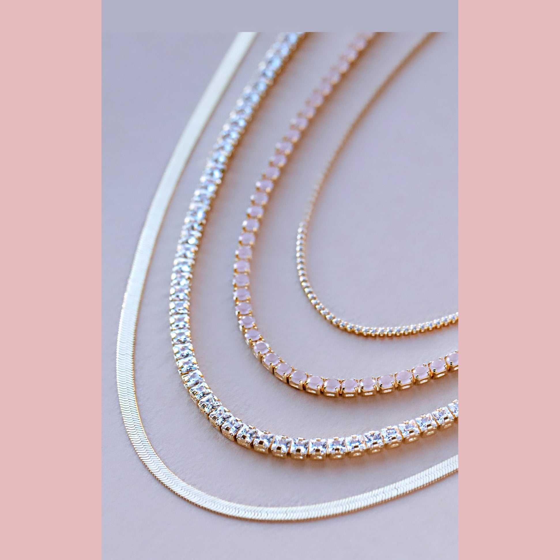 Dainty Diamond CZ Tennis Choker