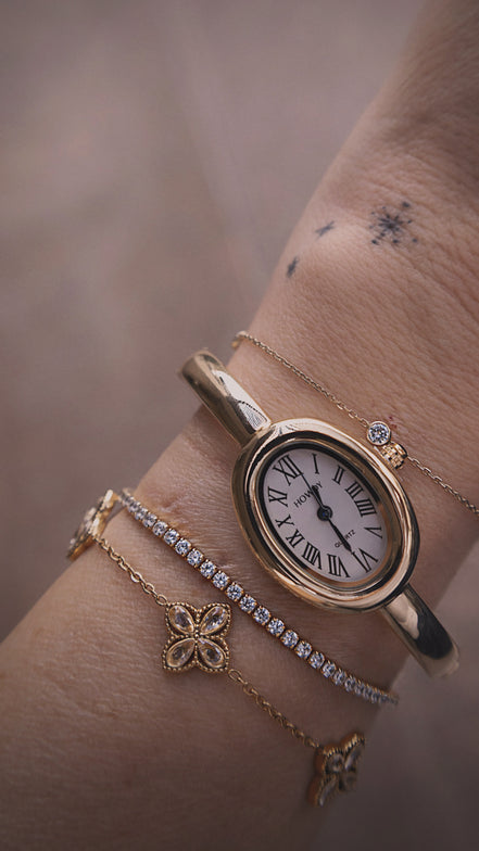 Golden Petals Bracelet